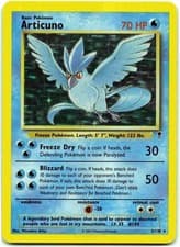 Articuno Holo Rare Legendary Collection LC Water Holo 002/110 LP