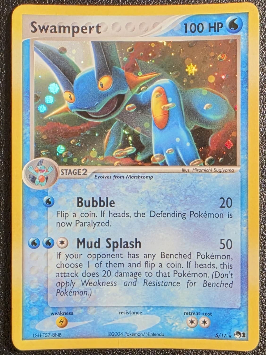 Pokémon TCG POP Series 1 Swampert 1/17 - MP