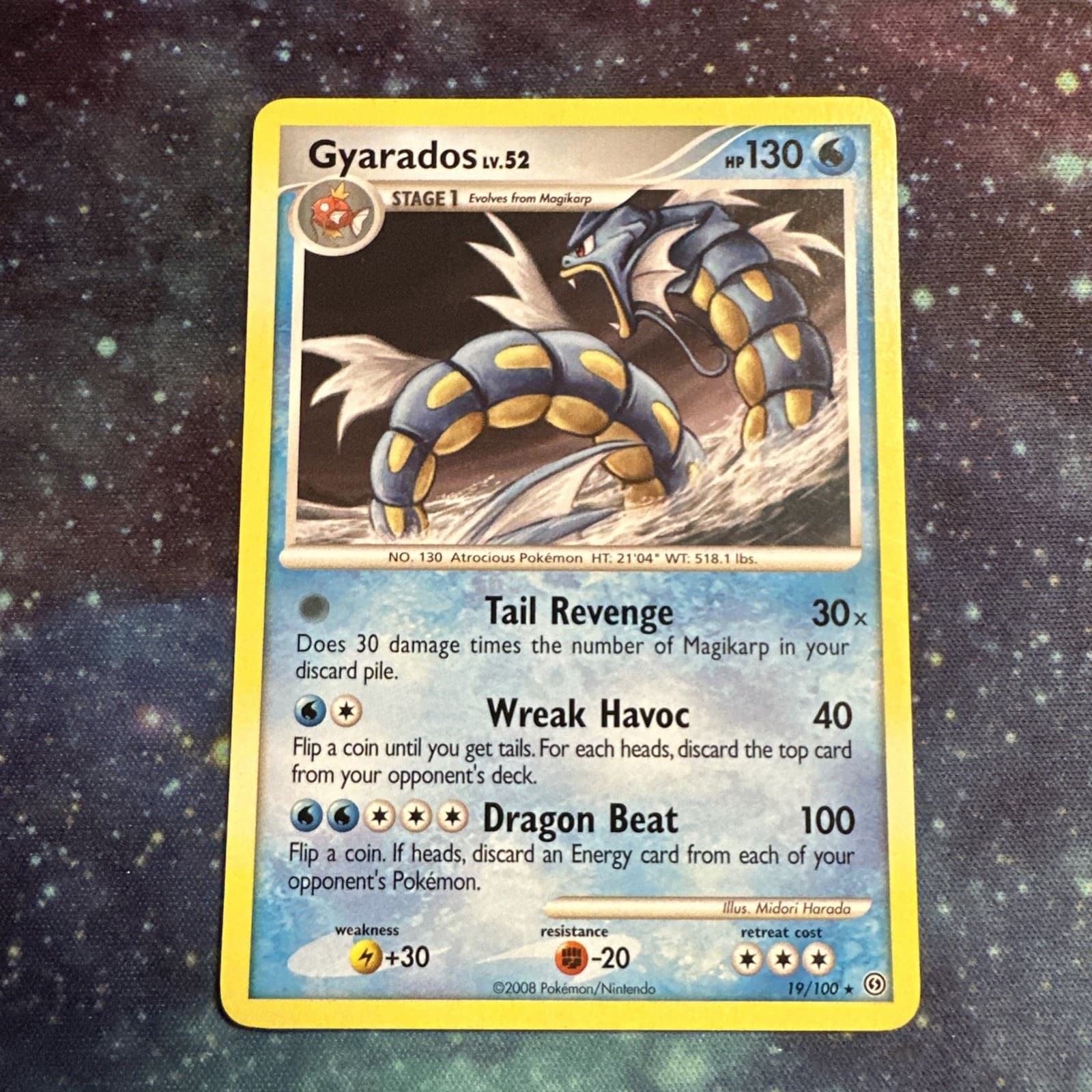Stormfront #19/100 Gyarados LP