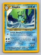 Pokemon TCG Kingdra 19/64 Neo Revelation Unlimited Regular Rare LP