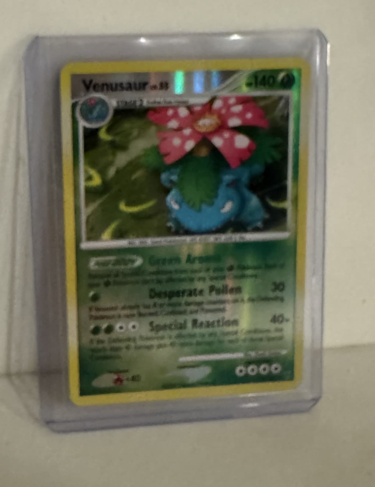 Pokémon Venusaur 13/147  Supreme Victors Deck NM Top Loader & Sleeve