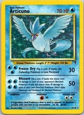 Articuno Holo Rare Legendary Collection 002/110 LP