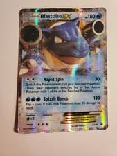 Blastoise EX XY30 Ultra Rare Holo Black Star Promo Pokemon TCG Card 2014 LP