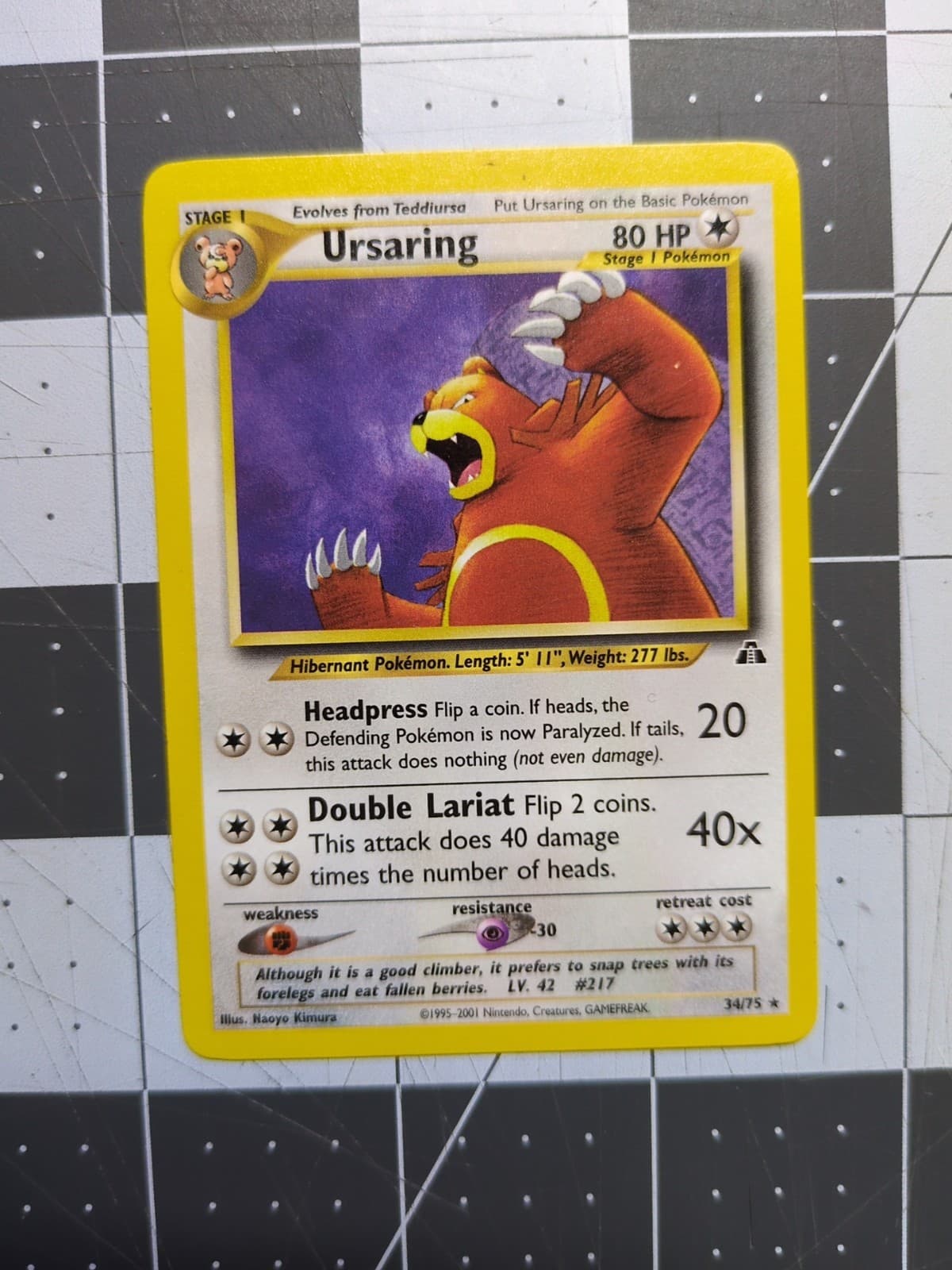 Ursaring 34/75 Neo Discovery Regular