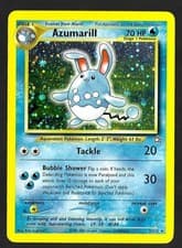 2000 Pokemon Azumarill 2/111 Neo Genesis Holo Rare LP