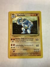 MP! Machoke Base Set Shadowless Pokémon TCG Base Set 34/102 Uncommon