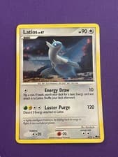 2008 Pokemon POP Series 7 Latios 4/17  Cosmo Holo Rare MP