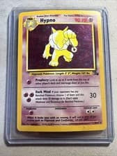 Pokémon TCG Hypno Fossil 8 Holo Unlimited Holo Rare