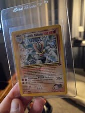 Giovanni's Machamp 6/132 Gym Challenge Holo