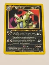 Tyranitar 31/75 Neo Discovery Non Holo Rare Pokemon TCG 2001 NM