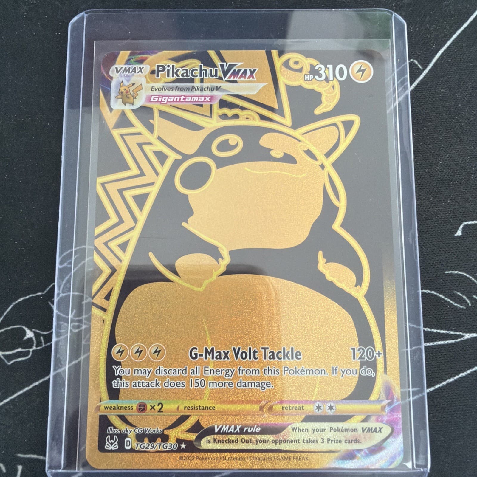 Pikachu VMAX (Secret) TG29/TG30 Swsh11: Lost Origin Trainer Gallery Holo