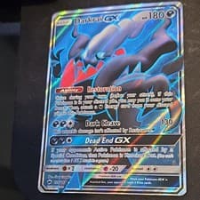 Pokémon Darkrai GX 139/147 Sm-Burning Shadows Ultra Rare Full Art Holo Basic