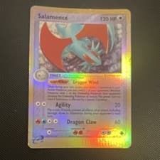 Nintendo Pokemon TCG Salamence 10/97 EX Dragon Reverse Holo Rare 120 HP Eng