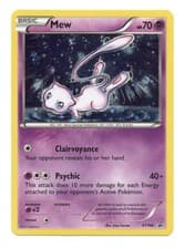 Pokemon Mew XY192 Black Star Promo Holo LP