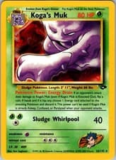 Koga's Muk 26/132 Rare Gym Challenge Pokemon Unlimited Near Mint