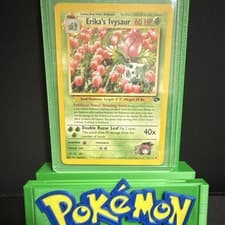 Pokémon Erika's Ivysaur Uncommon Regular 41/132 Gym Challenge Stage 1 60 HP Card