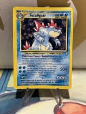 Feraligatr 4/111 Pokemon Neo Genesis Holo Rare Card WOTC MP
