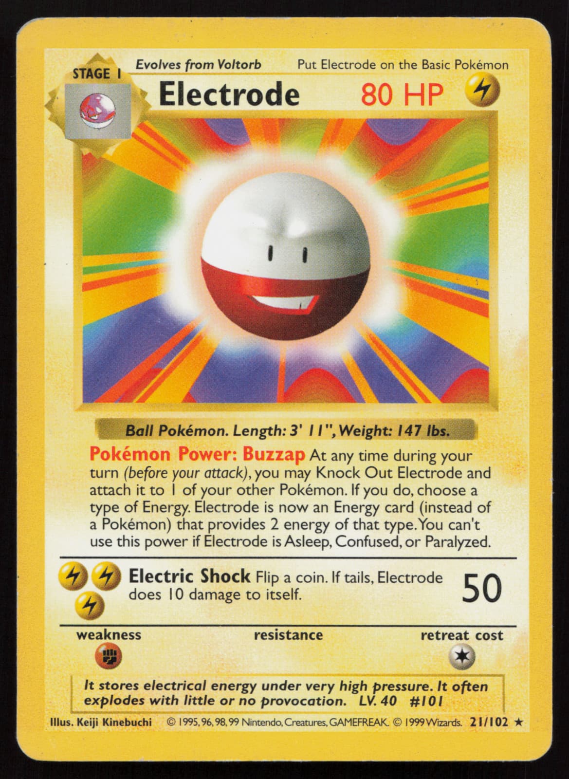MP Electrode 021/102 Base Set (Shadowless) Regular