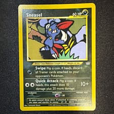 Nintendo Pokémon TCG Sneasel 24/64 Neo Revelation Unlimited EN 2000 60 HP
