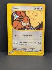 Eevee 54/144 Skyridge Regular Non-Holo Rare Pokemon TCG Nintendo vintage MP+