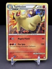 Typhlosion Cracked Ice Holo 32/123 Deck Exclusives Pokemon Card
