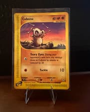 The Pokémon Company Cubone 72/147 Aquapolis Regular Eng 2002 40HP Common Basic