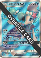 Lightly Played Primarina GX - SM39  - Oversized Promo Pokemon Pokemon Oversized 