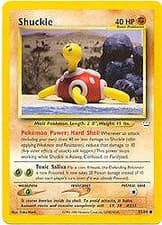 Pokemon Neo Revelation  51/64 Shuckle Card NEAR MINT