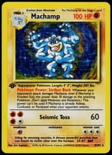Machamp 8/102 Deck Exclusives - 1st Edition Holo Pokemon MP (Holo Rare)