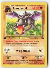 Aerodactyl (16) 1st Edition [Fossil - 16/62] - NM - Kagemaru Himeno