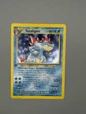 Pokemon Feraligatr 4/111 Neo Genesis 1st Edition Holo Rare 2000 HP