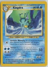 Kingdra 19/64 Rare Neo Revelation Pokemon Unlimited Lightly Played