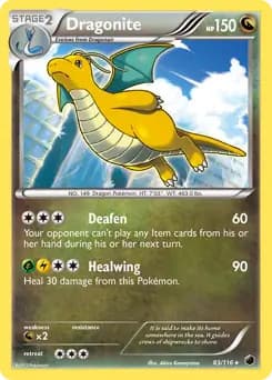 Dragonite - 83/116 - Pokemon Plasma Freeze Cosmos Holo Rare HP