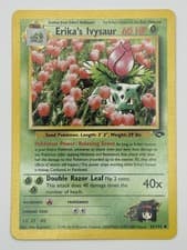 Erika's Ivysaur 41/132 Uncommon Gym Challenge Pokemon Unlimited Lightly Played