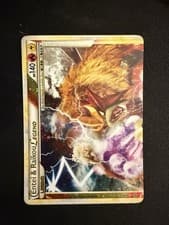2010 Pokémon TCG Entei Raikou Legend Holo  90/95 Unleashed Ultra Rare (Top)