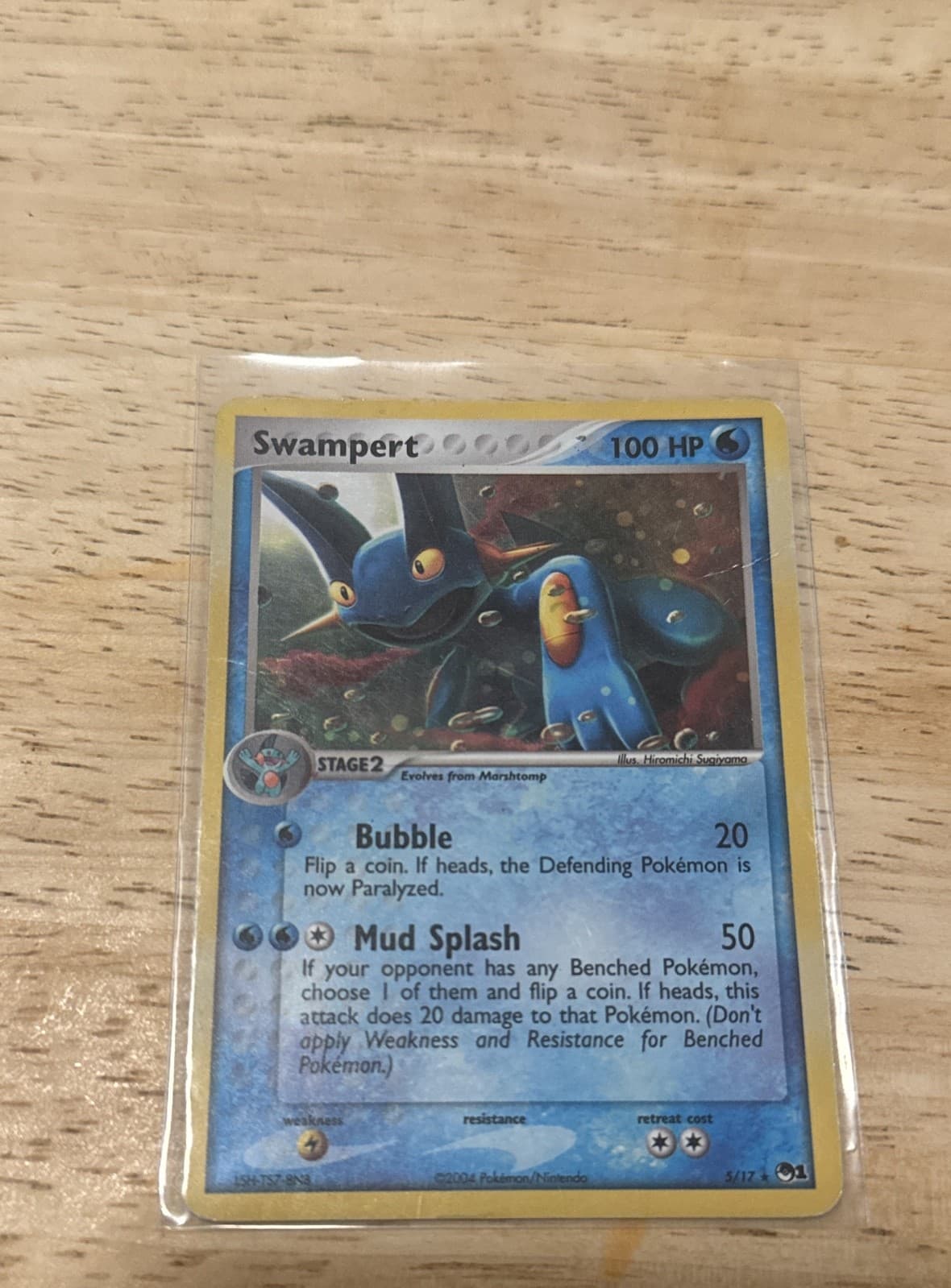 Swampert 005/017 POP Series 1 Holo