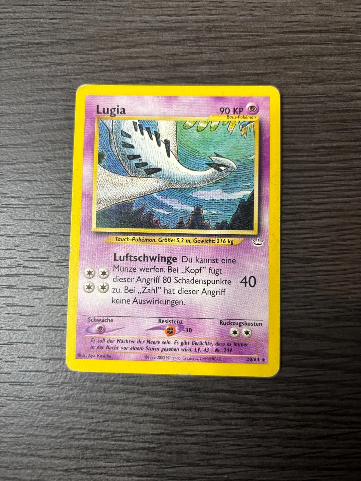 Lugia 20/64 Neo Revelation-Unlimited Edition Regular