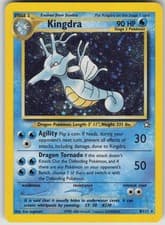 Pokemon TCG Kingdra Holo Rare Neo Genesis 008/111