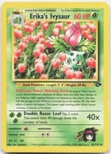 Erika's Ivysaur Uncommon Gym Challenge G2 Grass Unlimited 041/132 2000 LP