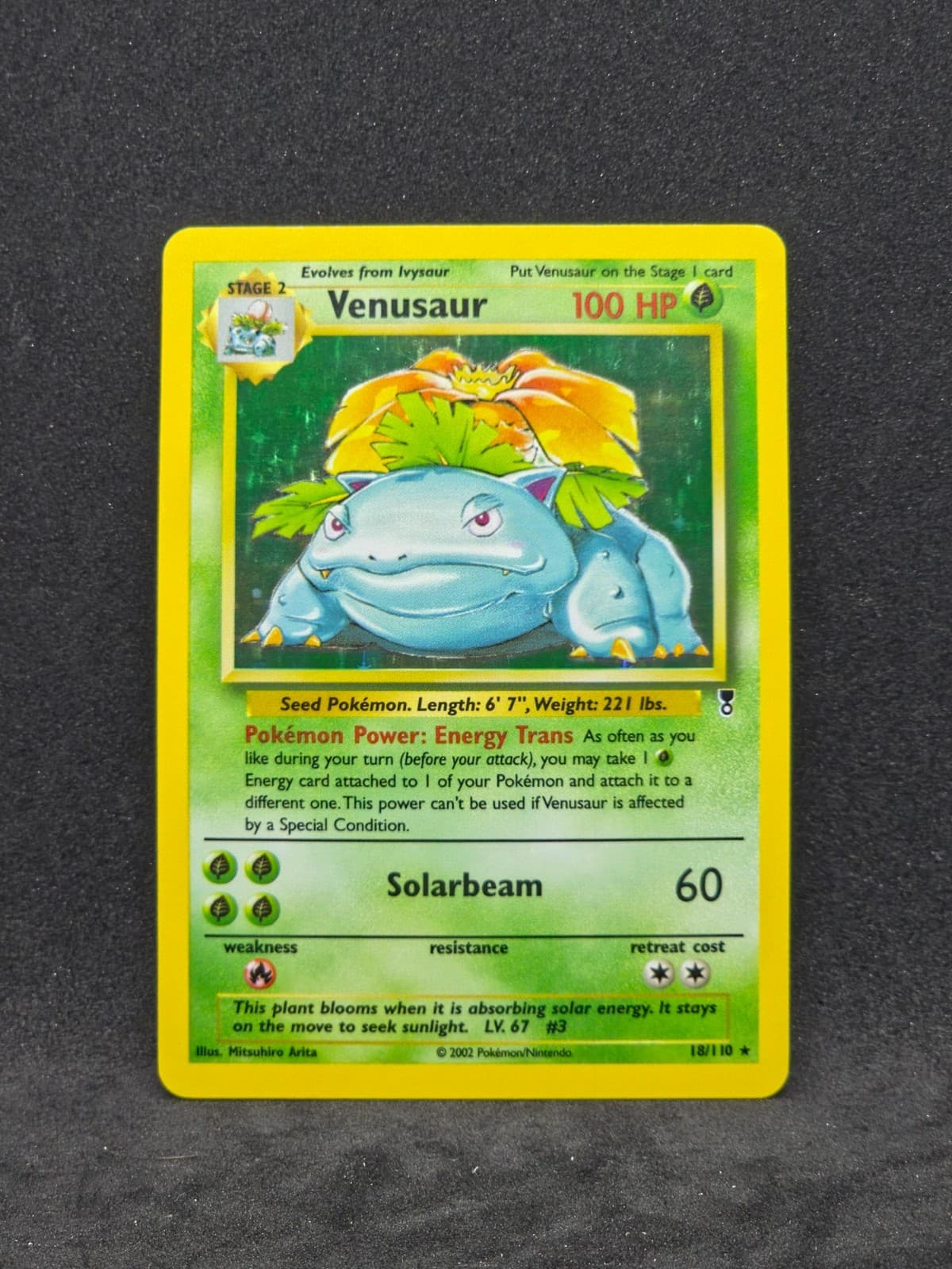 (2) Pokémon Legendary Collection Venusaur 018/110 (LP/NM)