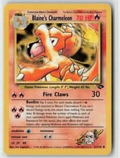 Blaine's Charmeleon #031/132 Gym Challenge 