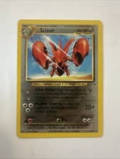 Scizor 29/75 Pokemon Neo Discovery Rare Non-Holo Card LP