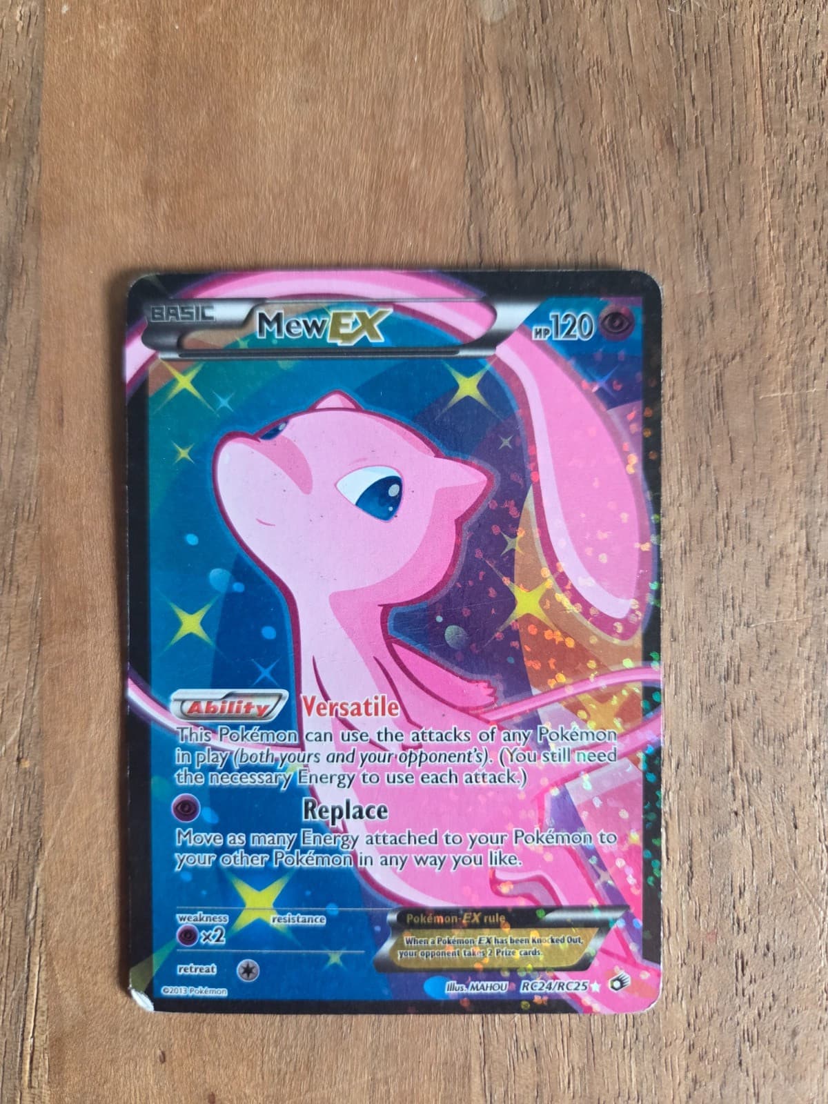 Mew EX (Full Art) RC24/RC25 Legendary Treasures: Radiant Collection Holo