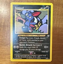 The Pokemon Company Pokemon TCG Sneasel Neo Revelation 24/64
