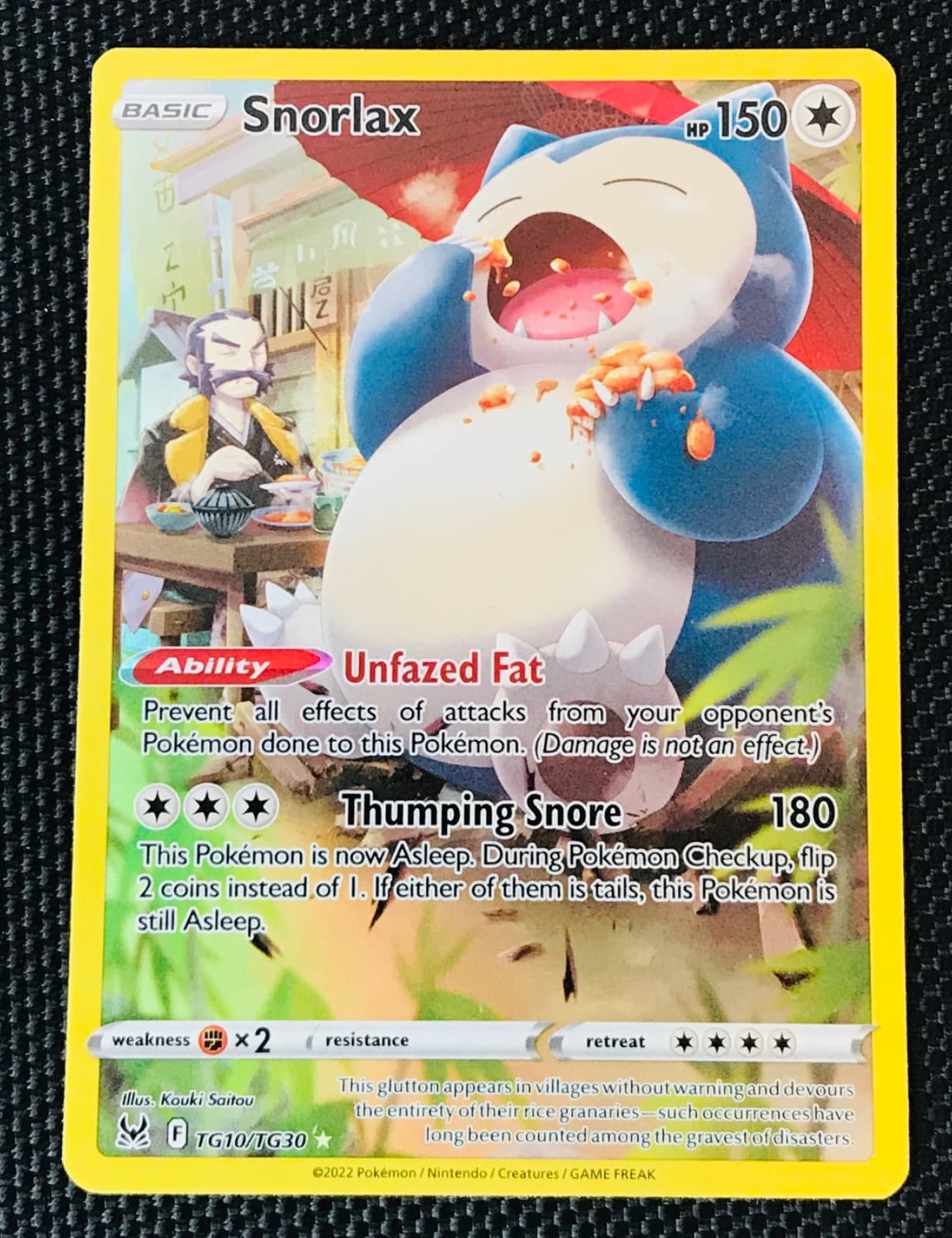 Snorlax TG10/TG30 Swsh11 Lost Origin Trainer Gallery Pokemon TCG Holo 🔥📈