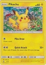 Pikachu (4/12) [McDonald's Promos: 2018 Collection] Heavily Played Holofoil