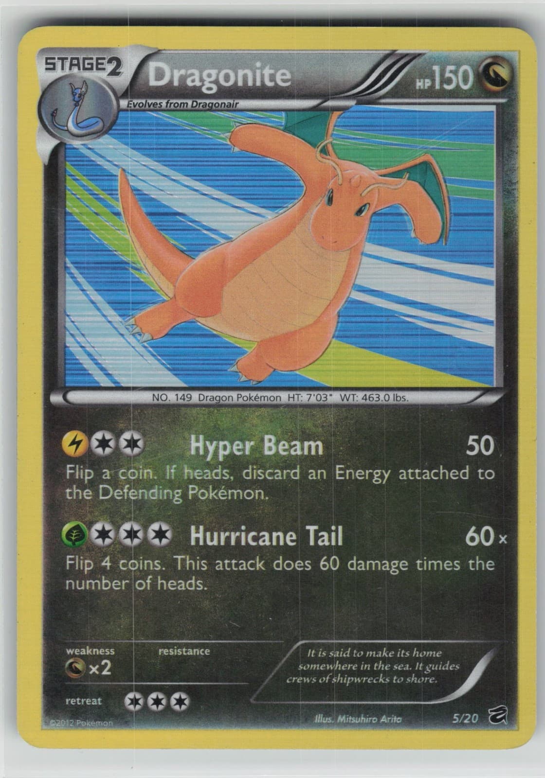 Dragonite Holofoil Dragon Vault [DRV - 5/20] Pokemon HP
