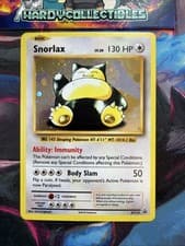 Pokemon TCG Cards Snorlax XY179 Black Star Promo Holo Near Mint