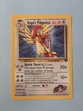 Pokémon TCG Koga's Pidgeotto Gym Challenge 27/132, Regular Unlimited Rare Card