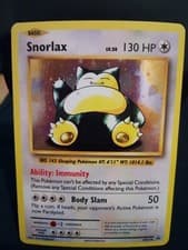Snorlax xy179 Promo Pokemon Card Near Mint condition